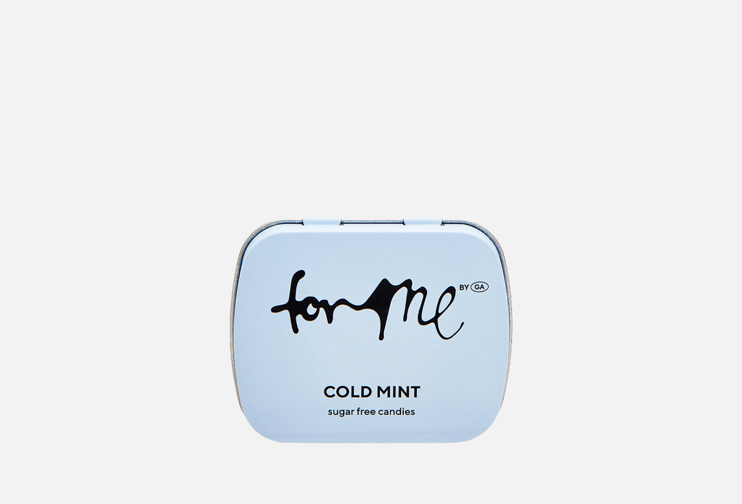 

Конфеты без сахара FOR ME BY GOLD APPLE, Cold mint 14 г