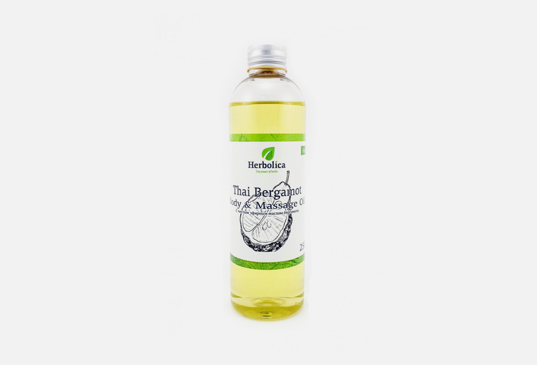 

Массажное масло для тела HERBOLICA, Thai Bergamot 250 мл