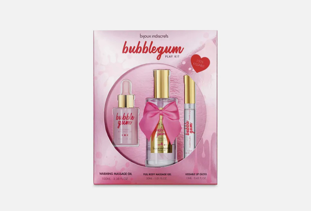 Подарочный набор BIJOUX INDISCRETS Bubblegum Play Kit 3 шт