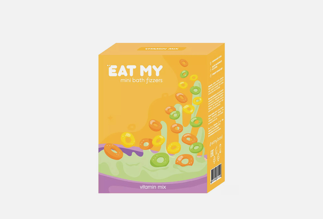 

Мини-бомбочки для ванны EAT MY, Vitamin mix