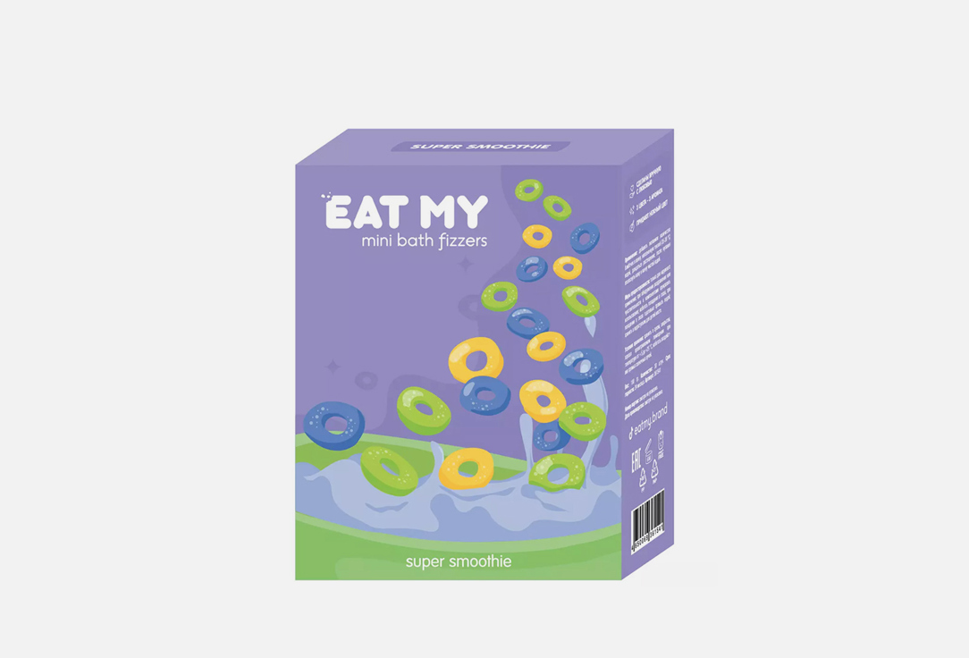

Мини-бомбочки для ванны EAT MY, Super smoothie