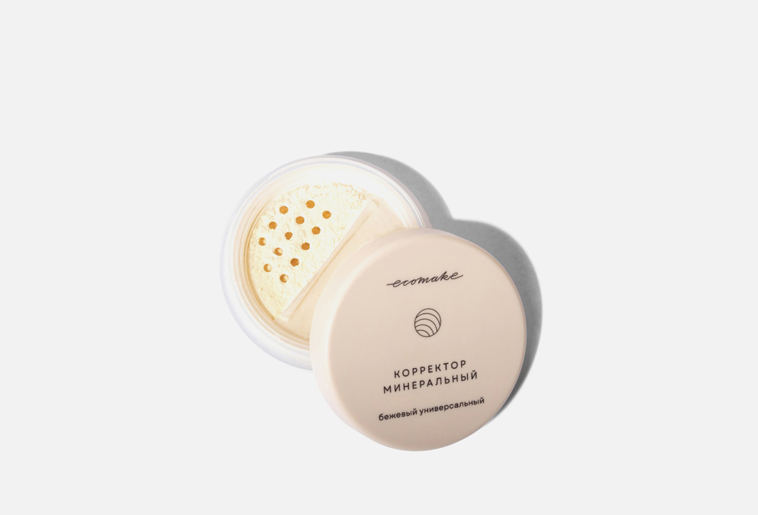 

Корректор для лица ECOMAKE, Бежевый, Mineral corrector Beige universal 2.5 г