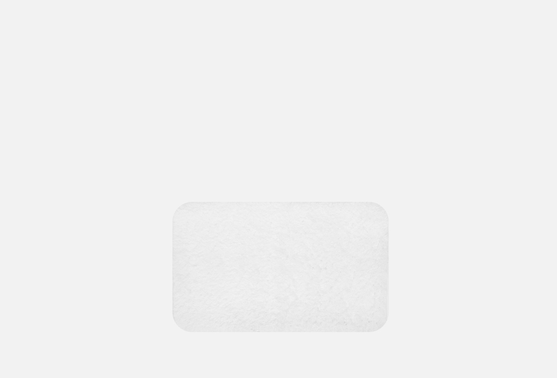 цена Коврик для ванной CARPETS Белый 45x75 1 шт