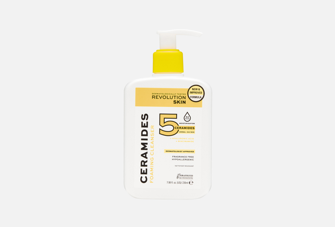

Пенка для умывания REVOLUTION SKINCARE, Ceramides Foaming Cleanser 236 мл