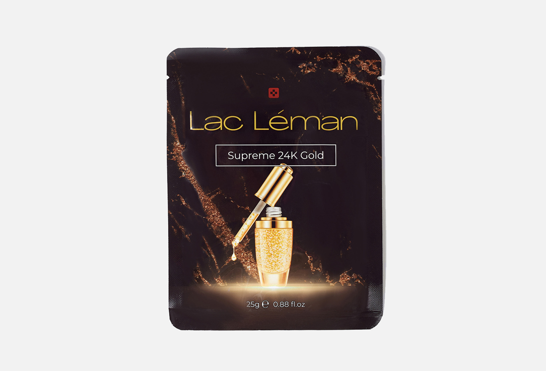 Питательная тканевая маска для лица Lac Leman Supreme 24K Gold 