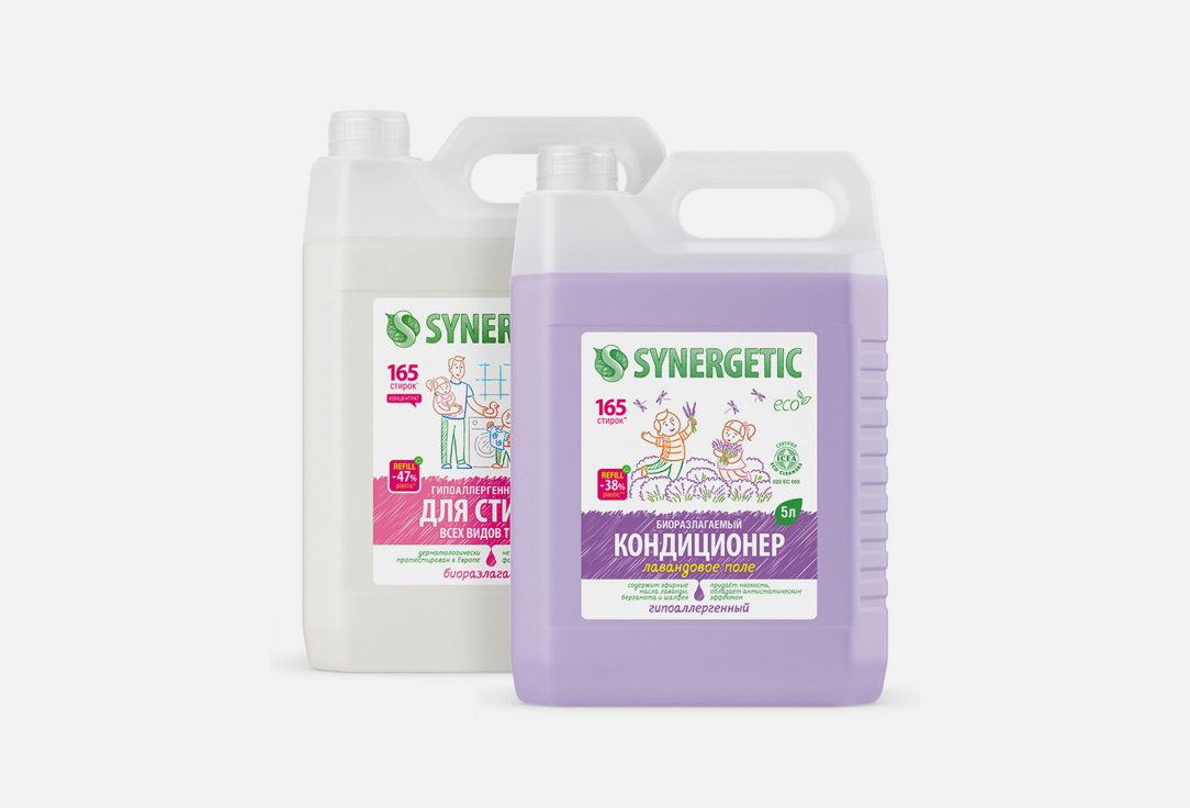 

Набор для стирки SYNERGETIC, Лавандовое поле 1 шт