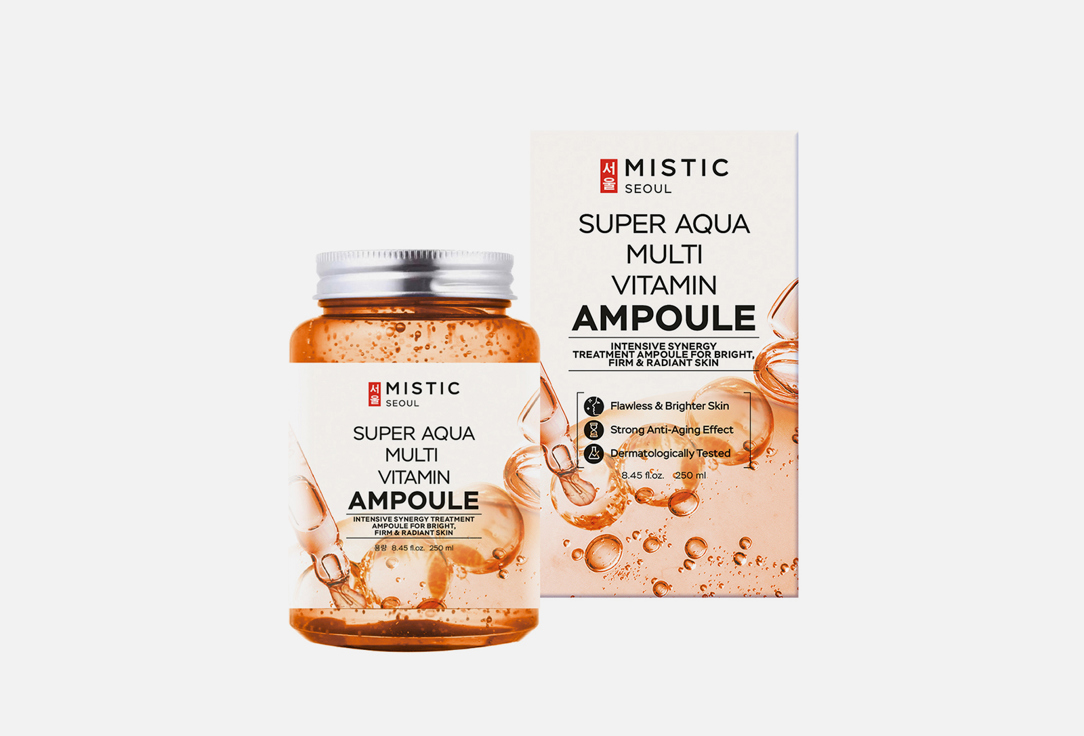 Изображение товара Увлажняющая сыворотка для лица MISTIC Super aqua multi vitamin 250 мл