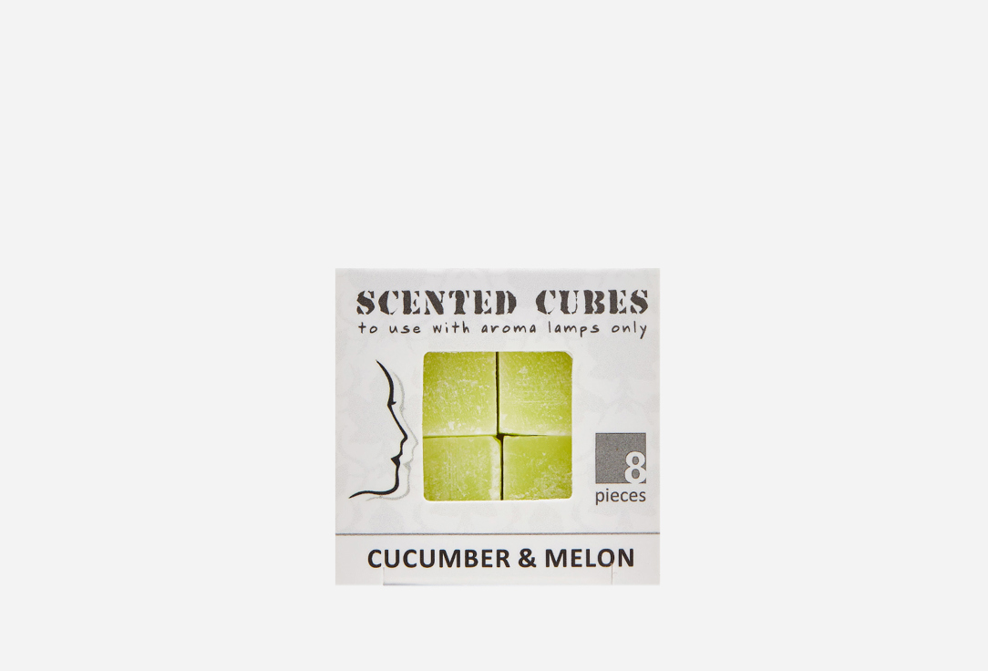 Изображение товара Арома-кубик Scented Cubes Melon и огурец натуральный ароматический воск 8 шт