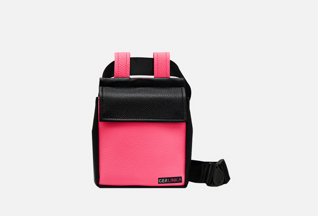 

Сумка - Карман GERLINKA, Черно-розовая 1 шт