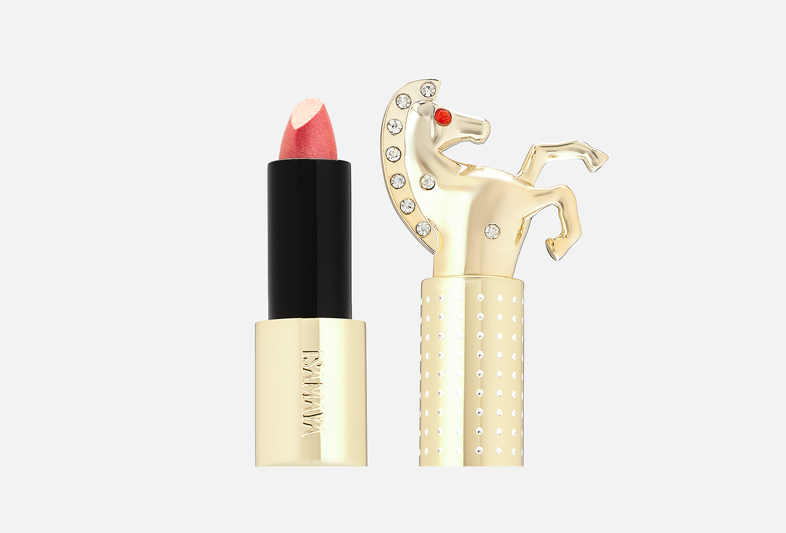 Isamaya Помада для губ с сияющим финишем Luckykiss diamond lip glow ...