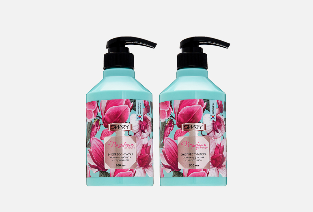 

Набор для волос: Ламинирующая маска + Ламинирующий шампунь SHARY, Lamination 2 шт