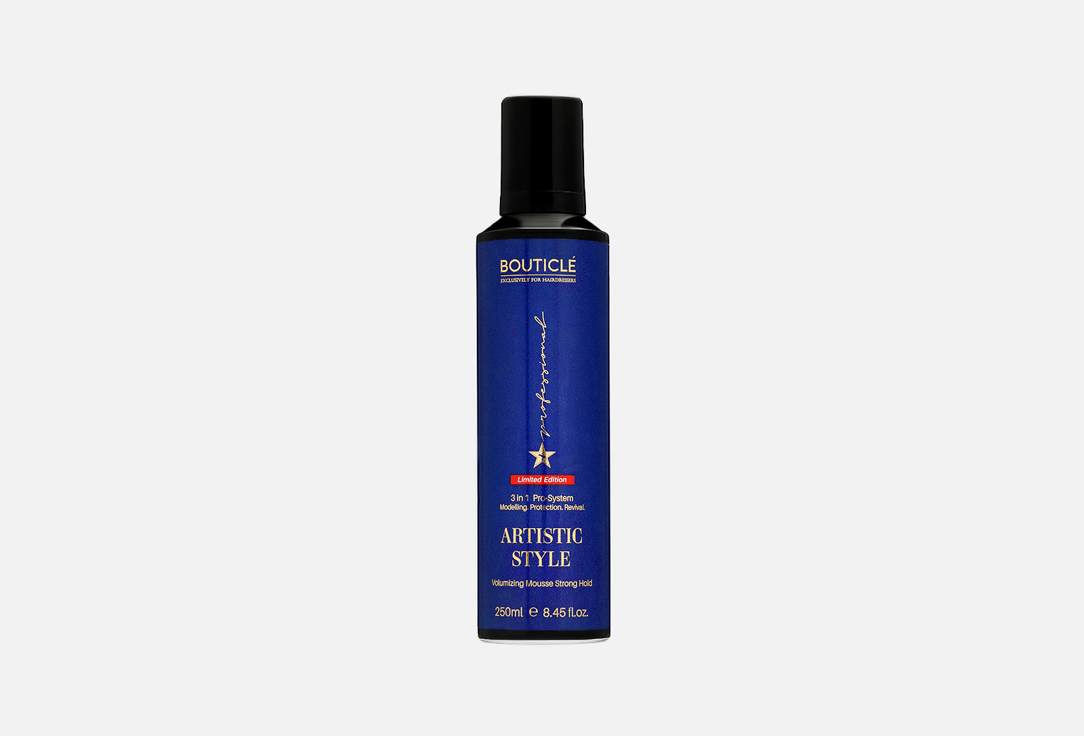 Мусс-объем для волос сильной фиксации BOUTICLE Artistic Style Volumizing Mousse Strong Hold 250 мл