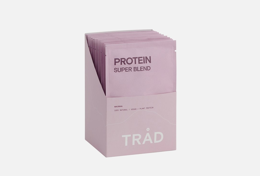 Коктейль белковый TRÅD protein super blend малина 