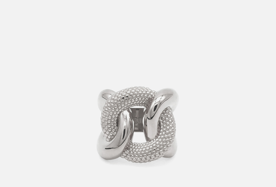 Кольцо серебряное MOSSA Kink Ring Silver 16,5 мл кольцо silver city импровизация