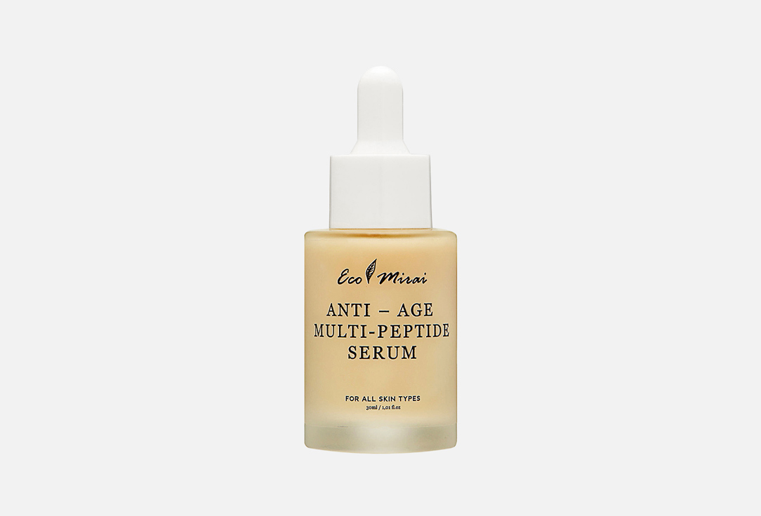

Сыворотка для лица ECO MIRAI, ANTI-AGE MULTI-PEPTIDE SERUM 30 мл
