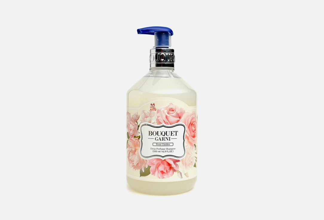 Шампунь для волос BOUQUET GARNI Deep Perfume Rose Garden 500 мл парфюмированный шампунь для волос flora bouquet