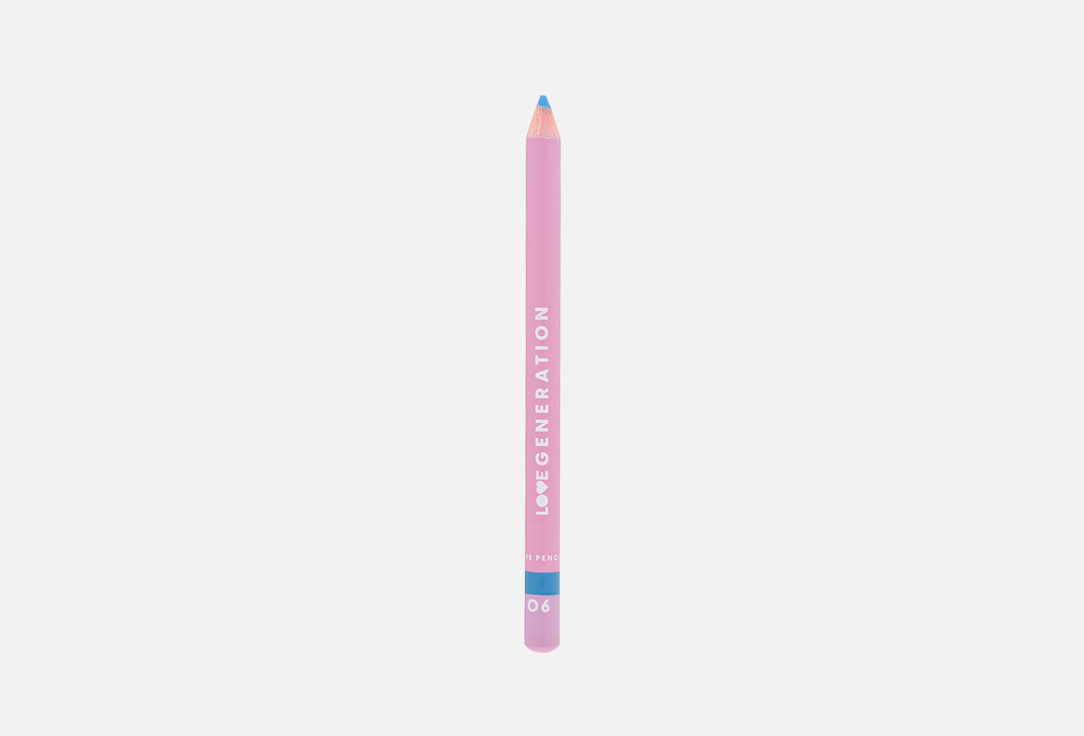 Изображение товара Карандаш для глаз Love Generation Eye Pencil - яркие оттенки, матовая текстура, 1. 2 г