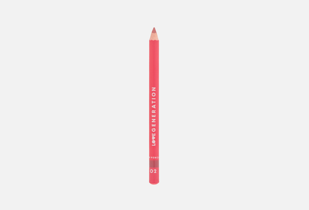 Карандаш для губ Love Generation Lip Pencil 02 
