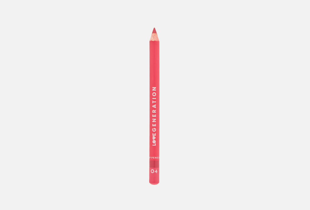Карандаш для губ Love Generation Lip Pencil 04 