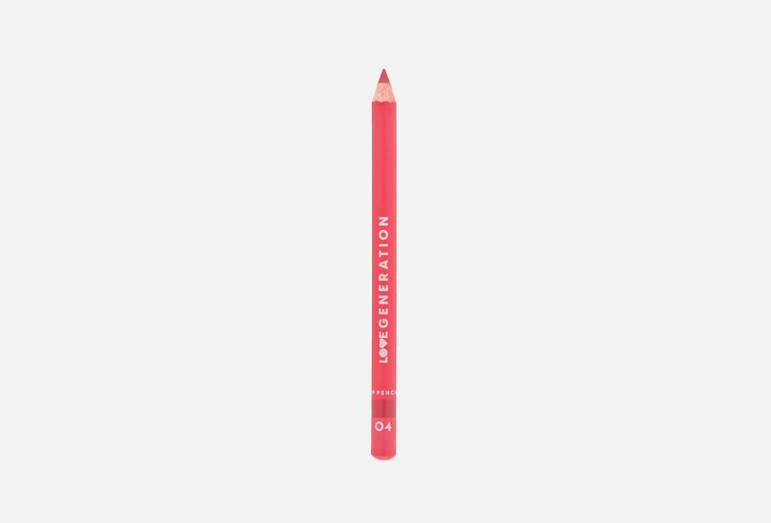 Карандаш для губ Love Generation Lip Pencil 04 