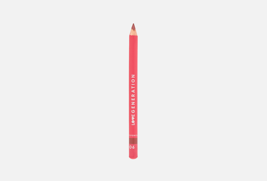 Карандаш для губ Love Generation Lip Pencil 06 