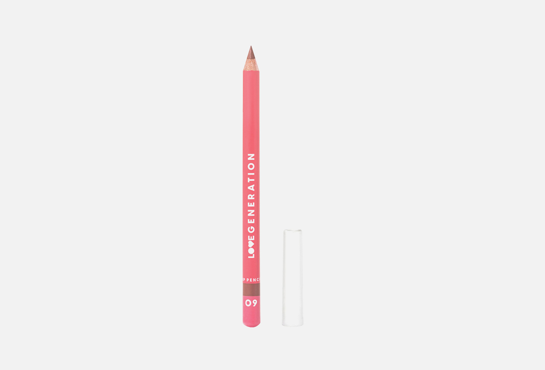 Карандаш для губ Love Generation Lip Pencil 09 
