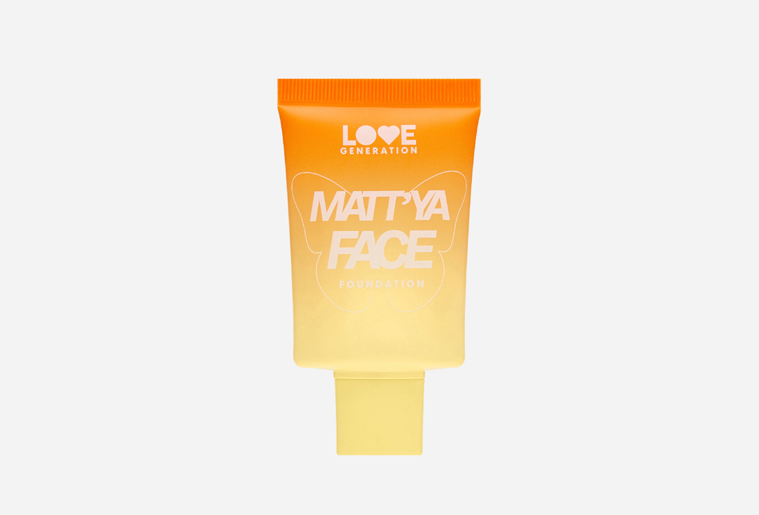 Изображение товара Матирующий тональный крем Love Generation Matt'ya Face для жирной и комбинированной кожи 30 мл