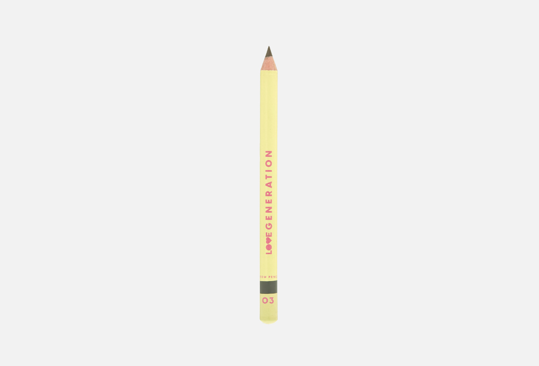 Карандаш для бровей Love Generation Brow Pencil 03 