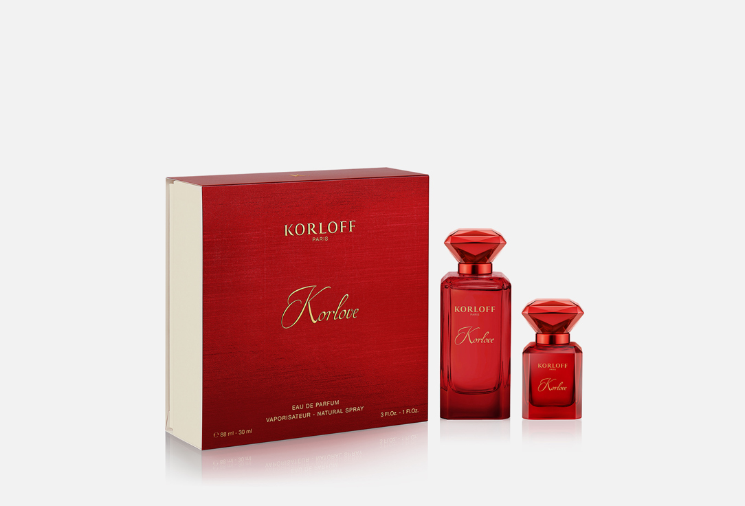 Набор парфюмерный KORLOFF PARIS KORLOVE korloff парфюмерный набор korloff 10 мл