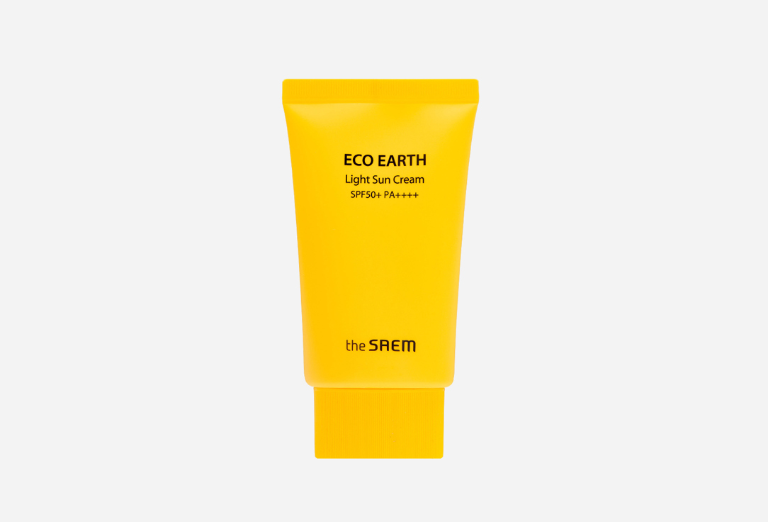 Солнцезащитный крем для лица SPF 50+ THE Saem Eco Earth Light  