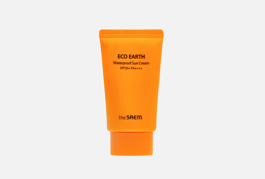 солнцезащитный Крем для лица SPF50+ THE SAEM Eco Earth Waterproof 50 мл the saem солнцезащитный крем водостойкий eco earth face