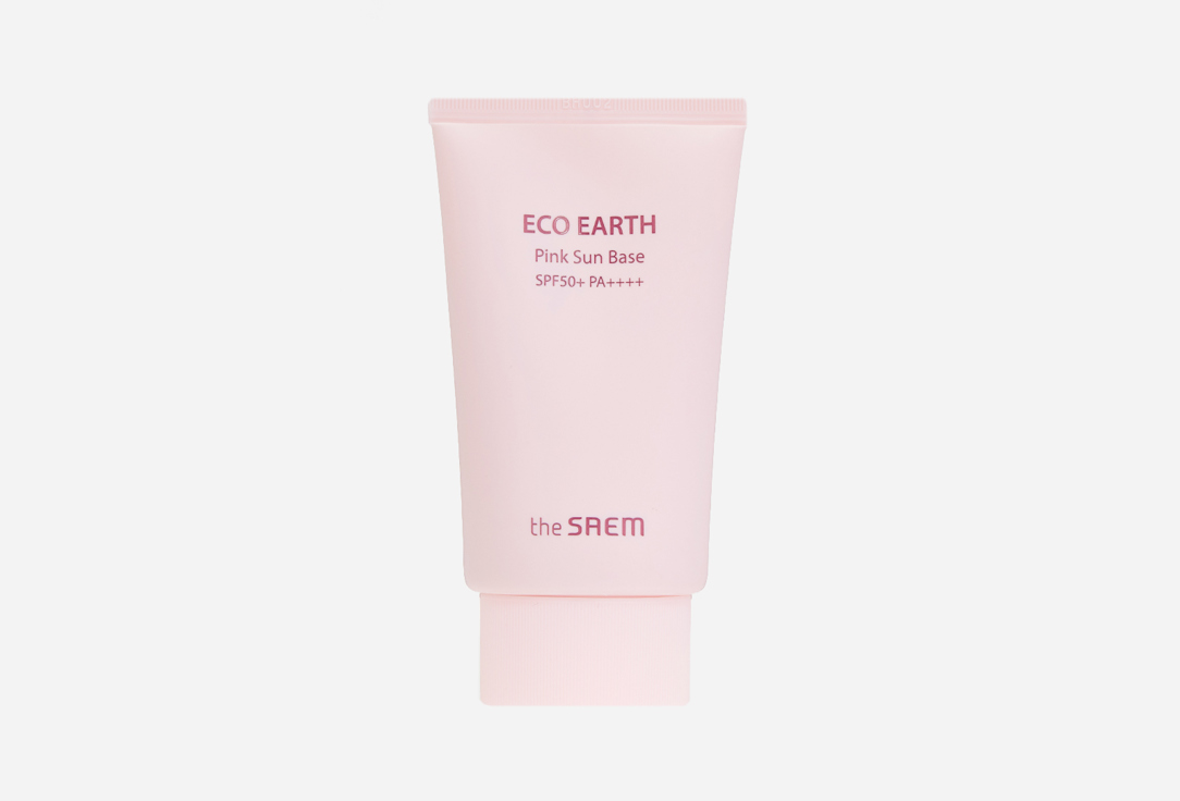 солнцезащитная Крем-база для лица SPF 50+  THE Saem Eco Earth Pink  