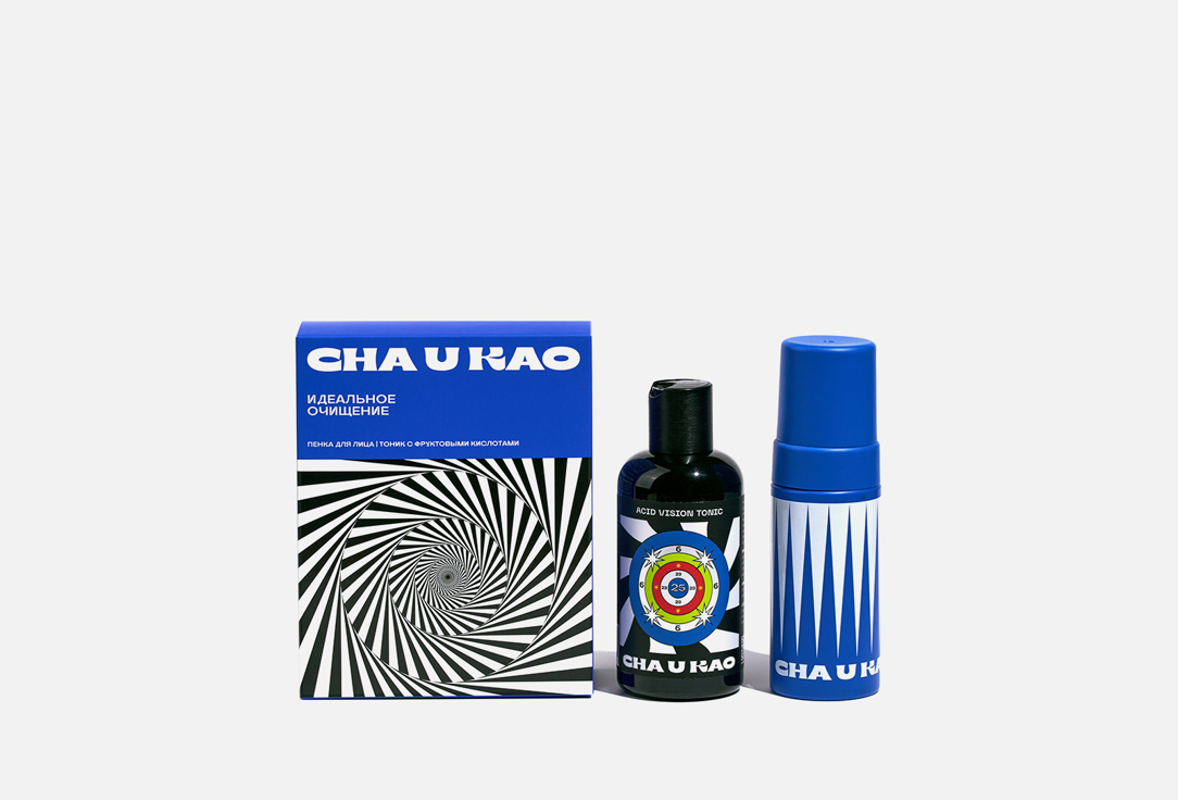 Бьюти-бокс CHA U KAO Perfect cleansing 2 шт мицеллярная вода для лица cha u kao phantom 200 мл