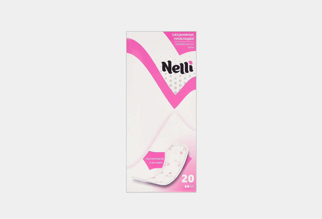 Прокладки гигиенические NELLI Ультра 20 шт цена и фото