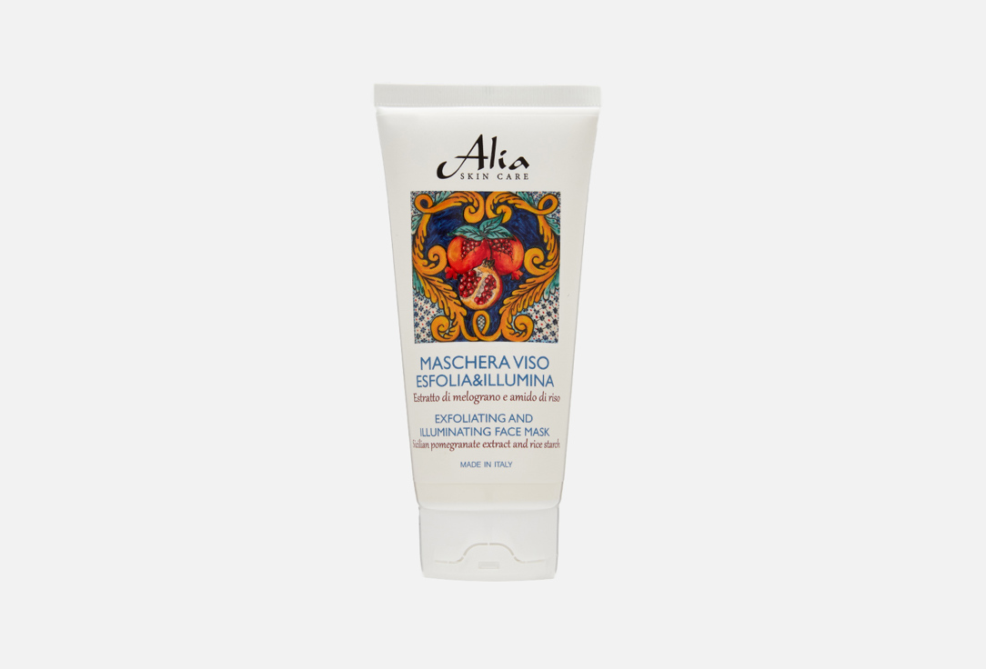 Очищающая и выравнивающая тон маска для лица ALIA SKIN CARE Rice starch & pomegranate juice 100 мл alia cave hotel