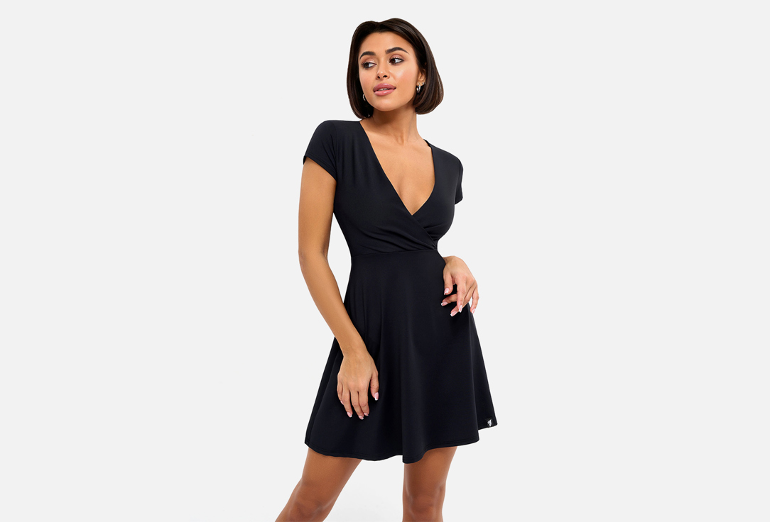 Платье BONA FIDE Decolletage Afterschool Black L мл фото