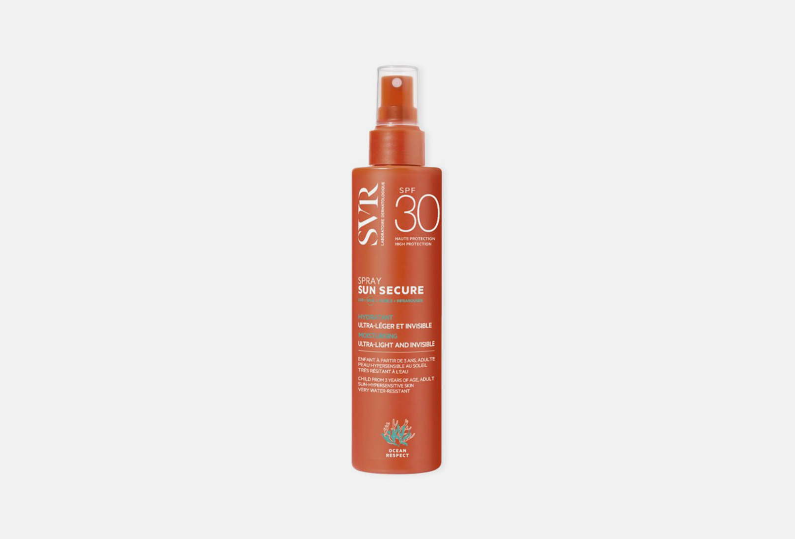 SVR Солнцезащитный спрей для лица и тела SPF30 Spray sun secure 200 мл ...
