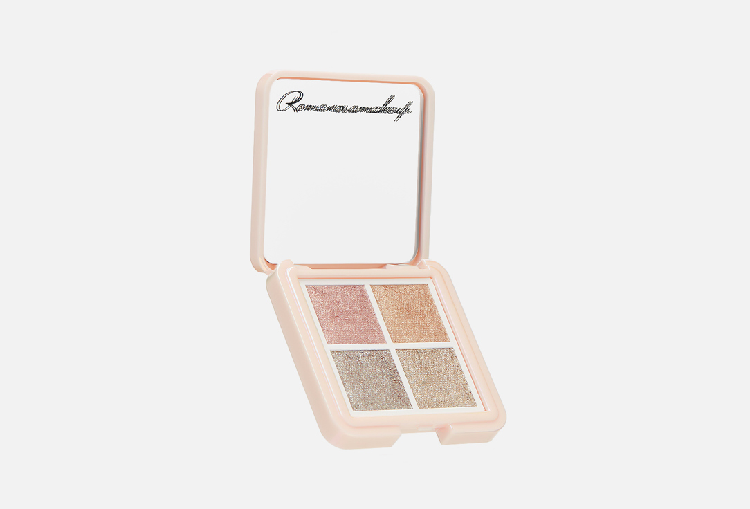 Палетка теней для век Romanovamakeup 4 COLOR EYESHADOW PALETTE MAGIC SPARKLES 