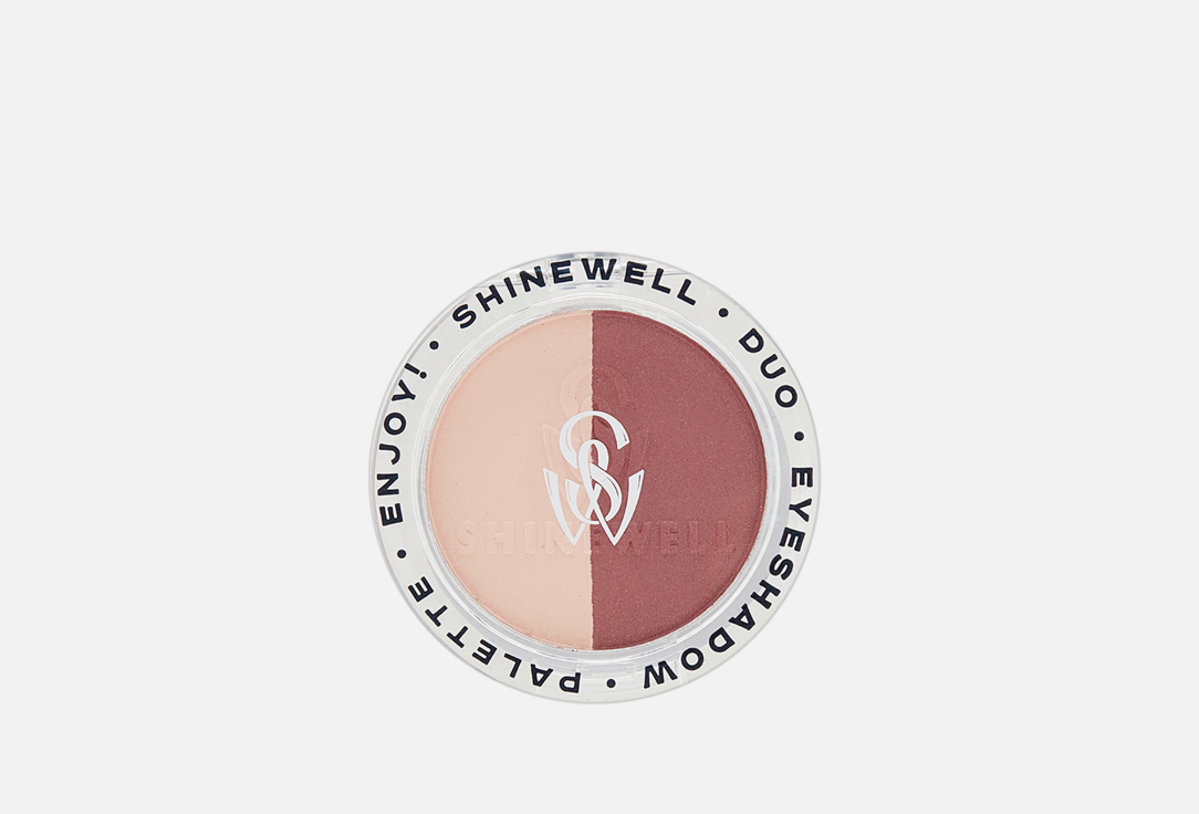 Двойные тени для глаз SHINEWELL Eyeshadow Enjoy Duo 3 г