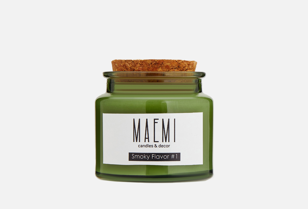

Свеча ароматическая MAEMI, Белый, LUCK green 100 мл