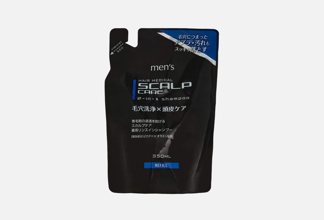 

Шампунь для кожи головы (Рефил) KUMANO YUSHI, 2IN1 350 мл