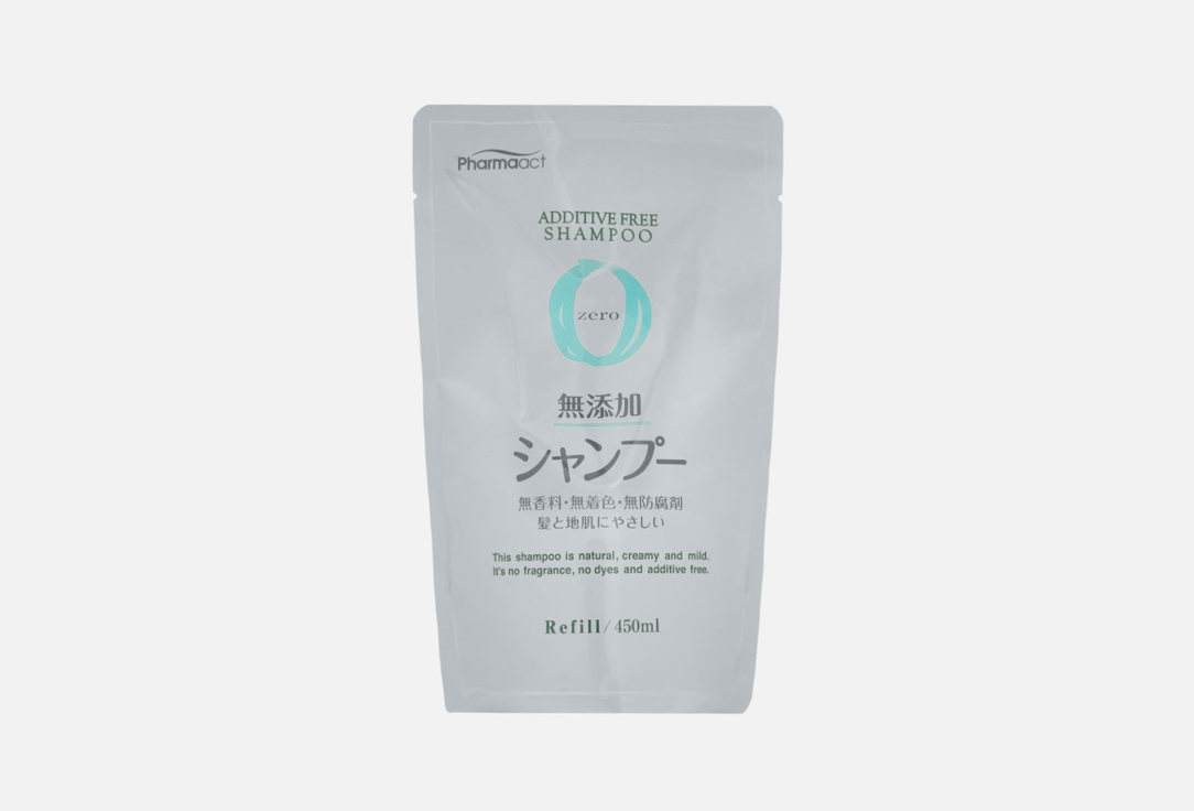 

Шампунь для чувствительной кожи головы (рЕФИЛ) KUMANO COSMETICS, Pharmaact 450 мл