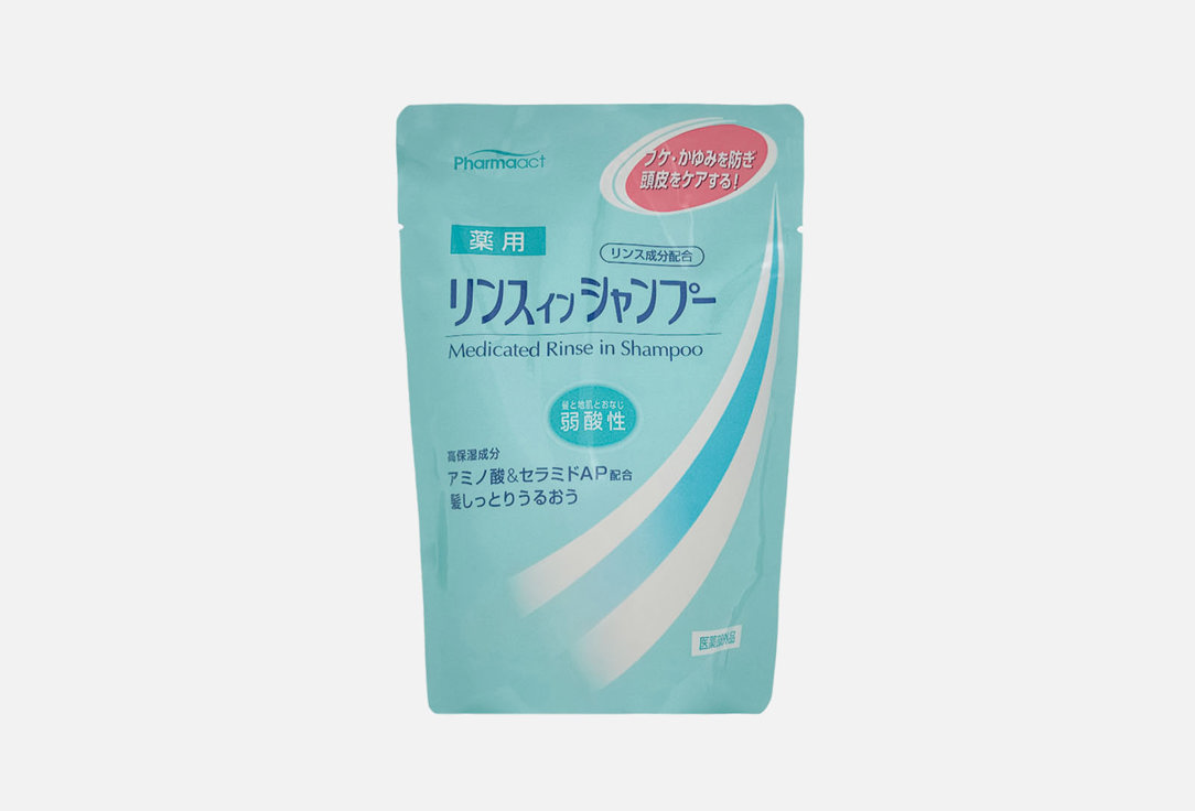 Изображение товара Шампунь для волос против перхоти (РЕФИЛ) Kumano Cosmetics Pharmaact