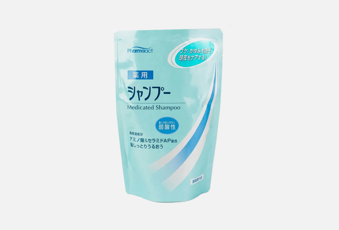 Шампунь для волос против перхоти (Рефил) Kumano Cosmetics Pharmaact  