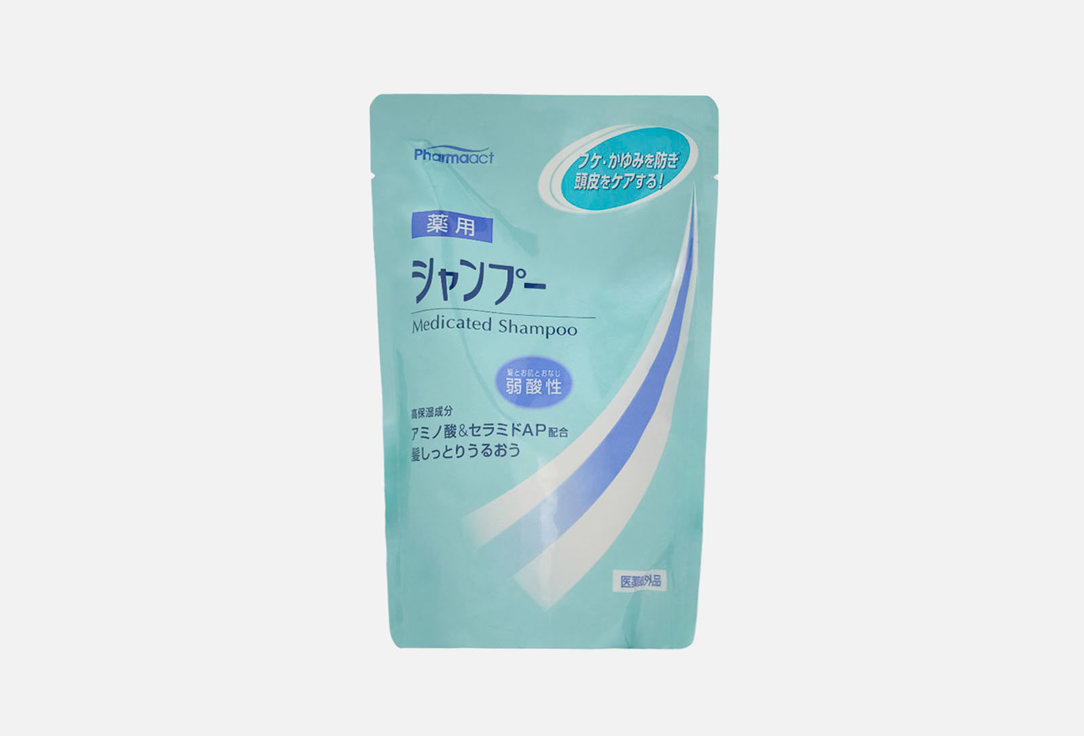 Изображение товара Шампунь для волос против перхоти (Рефил) Kumano Cosmetics Pharmaact