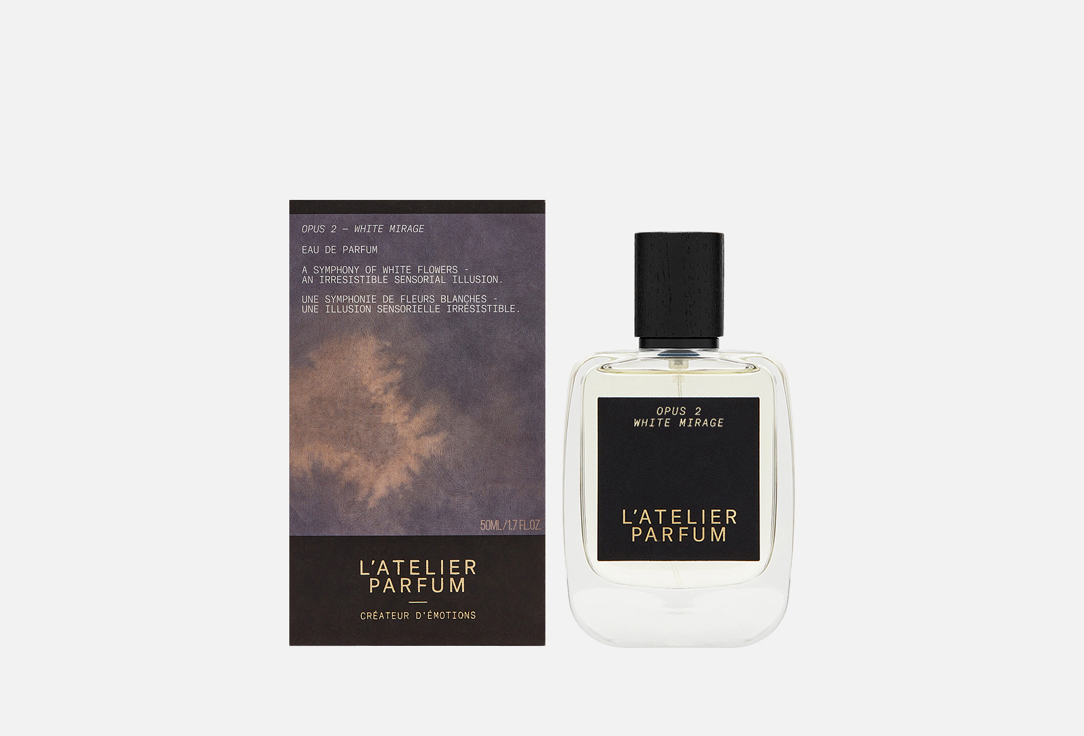 Изображение товара Парфюмерная вода White Mirage от L'Atelier Parfum 50 мл унисекс аромат цветочные цитрусовые