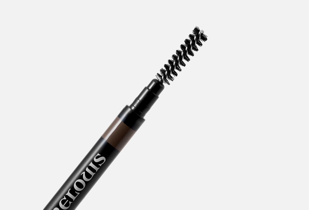 ультратонкий Карандаш для бровей Relouis Micro eyebrow pencil 02, Taupe