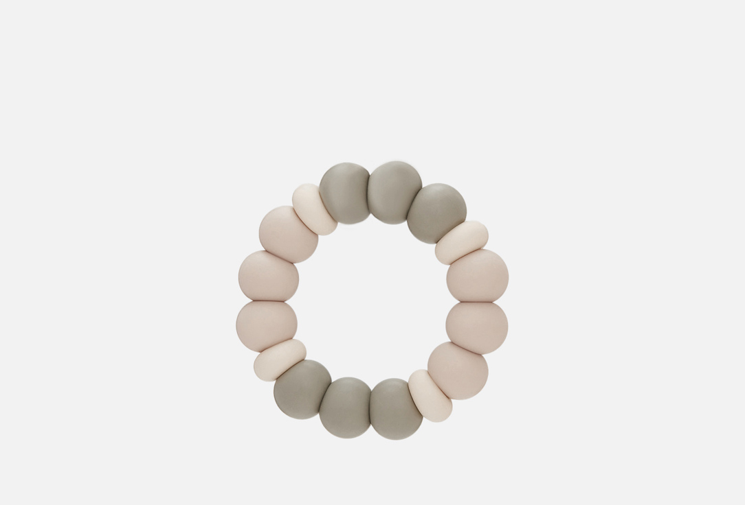 

Прорезыватель для зубов KIDDY BUBBLES, BASIC olive 1 шт