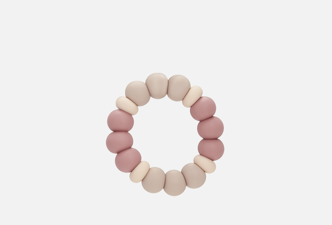 

Прорезыватель для зубов KIDDY BUBBLES, BASIC rosedawn 1 шт