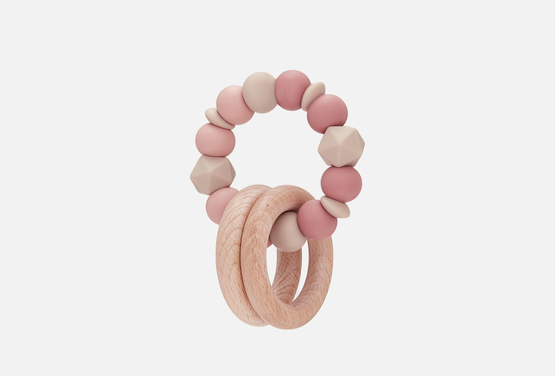 

Прорезыватель для зубов KIDDY BUBBLES, COZY rosedawn 1 шт